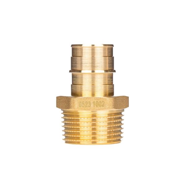 USYSTEMS штуцер с наружной резьбой латунный для труб PE-Xa 20-R3/4″ НР, тип 1