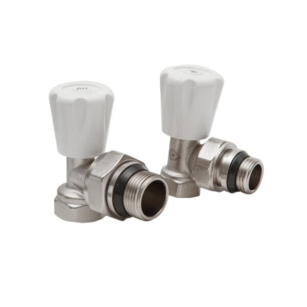 Радиаторный клапан ручной Arrowhead Element-M угловой, Ду15, с евроконусом