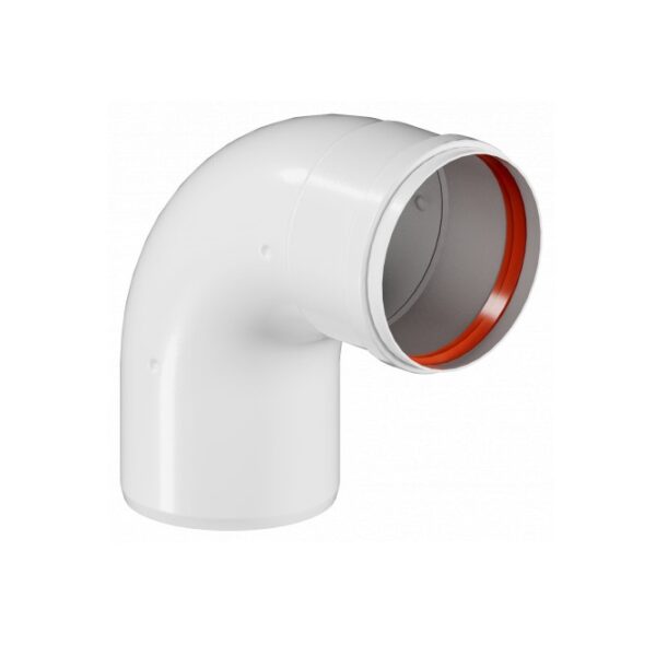 IMMERGAS Отвод D 80 угол 90гр. M/F