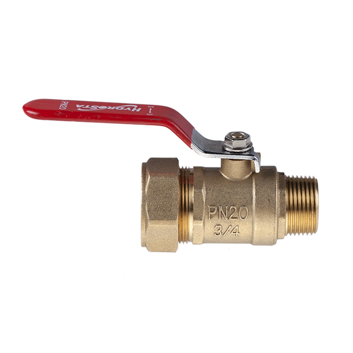 HydroSta соединение кран шаровый НР 20 х 3/4″