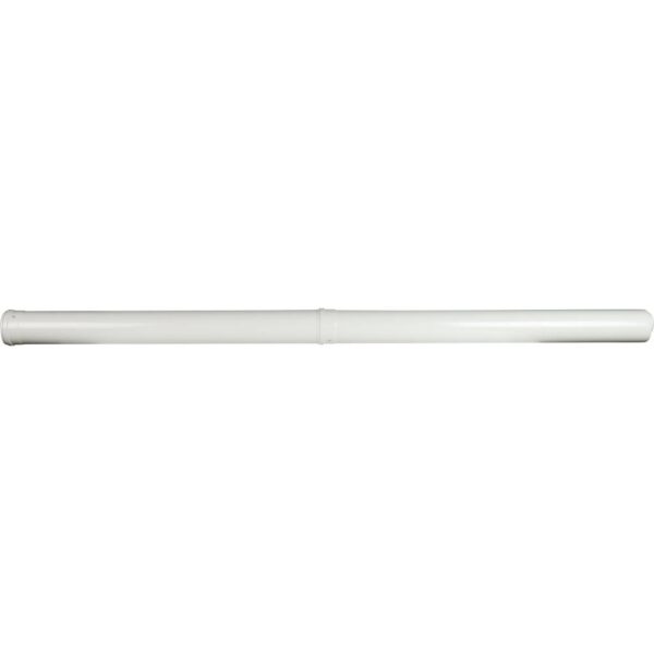 STOUT Элемент дымохода конденсац. труба 2000 мм DN60/100 м/п PP-FE
