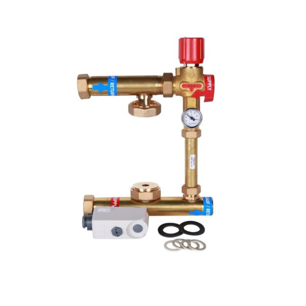 STOUT Насосно-смесительный узел ISOTHERM 30-50°C, без насоса.