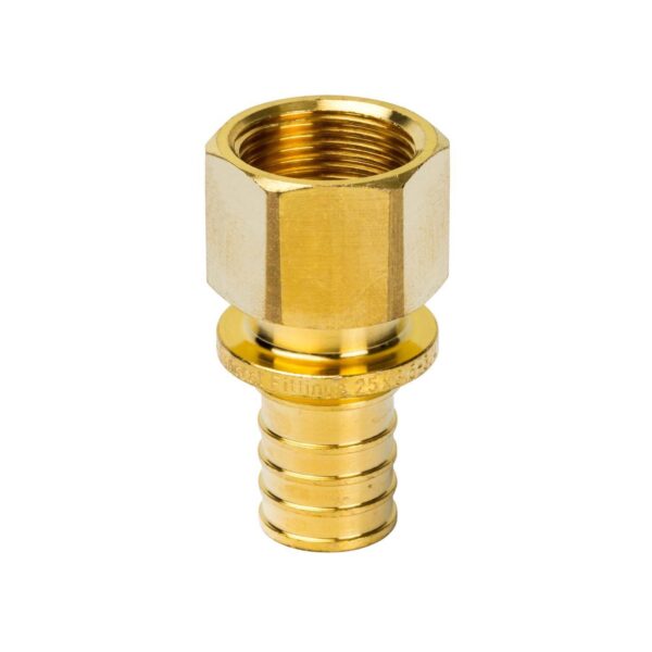 STOUT Переходник с внутренней резьбой 25xG 3/4″ для труб из сшитого полиэтилена аксиальный