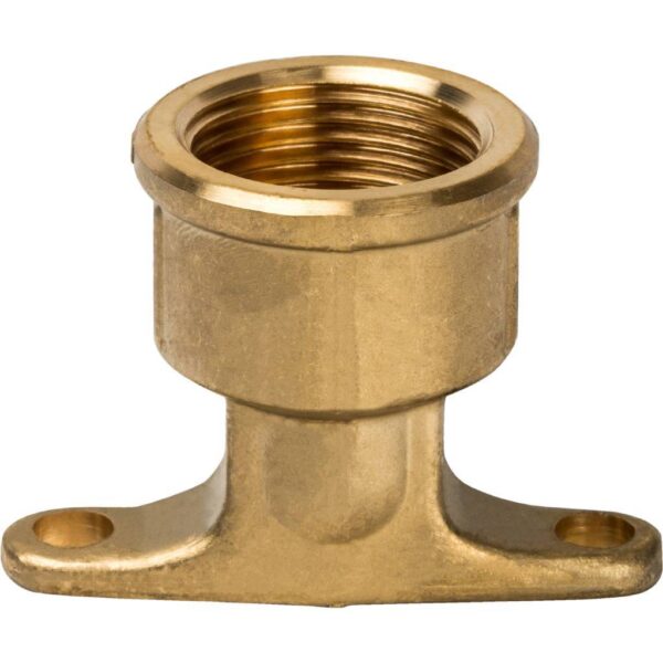 STOUT Угольник настенный с креплением 20xRp 3/4″ для труб из сшитого полиэтилена аксиальный