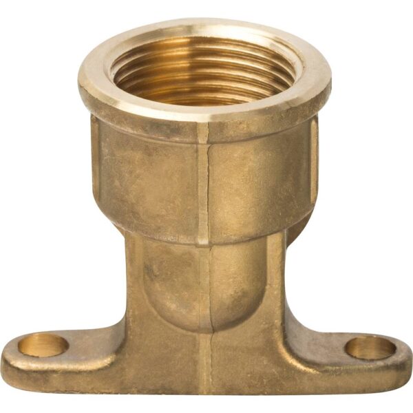 STOUT Угольник настенный с креплением 25xRp 3/4″ для труб из сшитого полиэтилена аксиальный