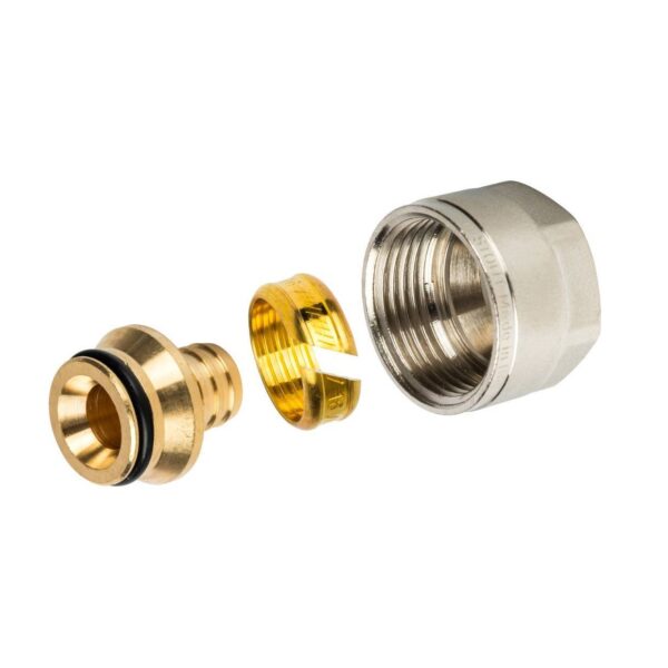 STOUT Фитинг компрессионный для труб PEX 16х2,2х3/4″