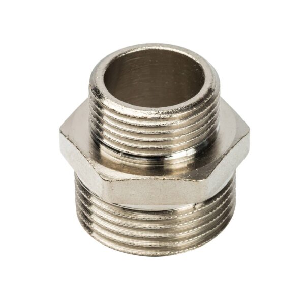 STOUT Ниппель НН переходной никелированный 1х3/4″