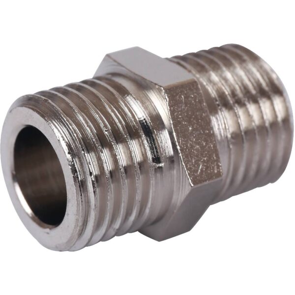 STOUT Ниппель HH никелированный 1/4″