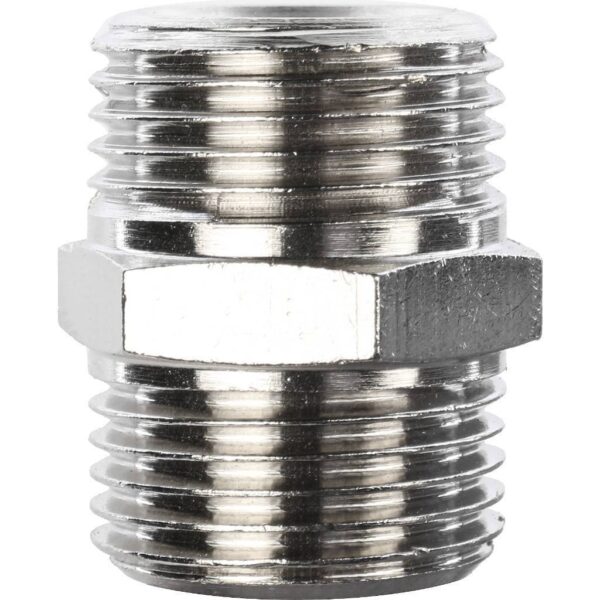 STOUT Ниппель HH никелированный 3/8″