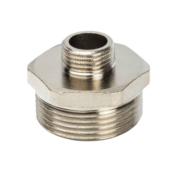 STOUT Ниппель НН переходной никелированный 1 1/4х1/2″