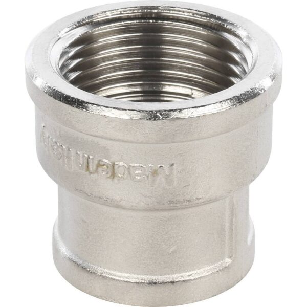 STOUT Муфта ВВ переходная никелированная 1х3/4″