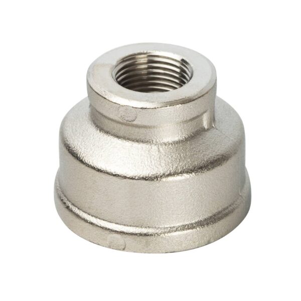 STOUT Муфта ВВ переходная никелированная 1 х3/8″