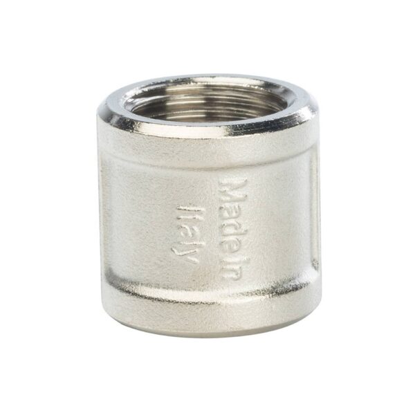 STOUT Муфта ВВ никелированная 1/2″