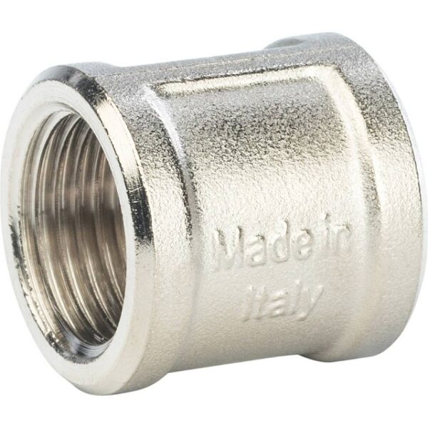 STOUT Муфта ВВ никелированная 1/2″