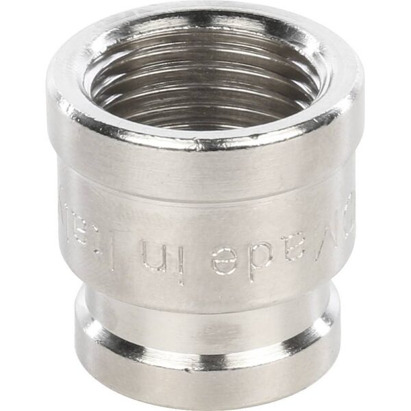 STOUT Муфта ВВ переходная никелированная 1/2х3/8″