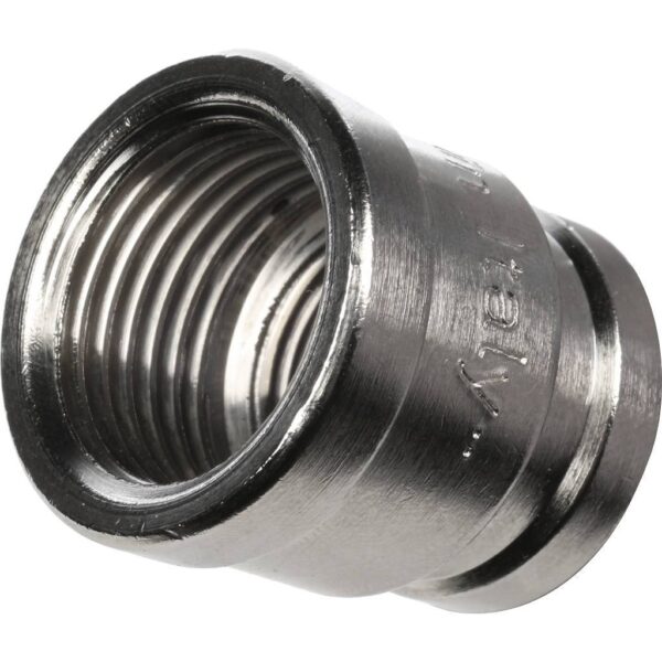 STOUT Муфта ВВ переходная никелированная 1/2х3/8″