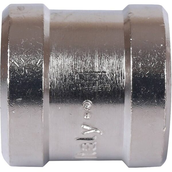 STOUT Муфта ВВ никелированная 1/4″