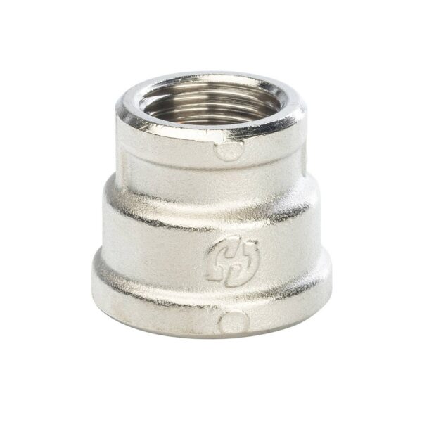 STOUT Муфта ВВ переходная никелированная 3/4х1/2″