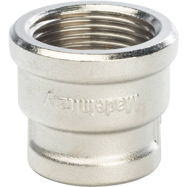 STOUT Муфта ВВ переходная никелированная 3/4х1/2″
