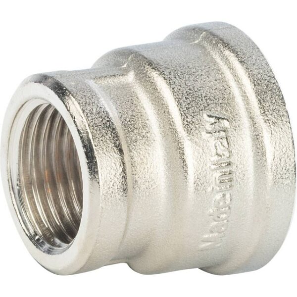 STOUT Муфта ВВ переходная никелированная 3/4х1/2″