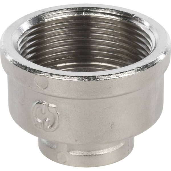 STOUT Муфта ВВ переходная никелированная 1 1/2х3/4″
