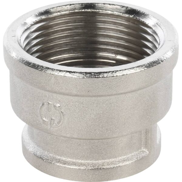 STOUT Муфта ВВ переходная никелированная 1 1/4х1/2″