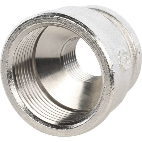 STOUT Муфта ВВ переходная никелированная 1 1/4х3/4″