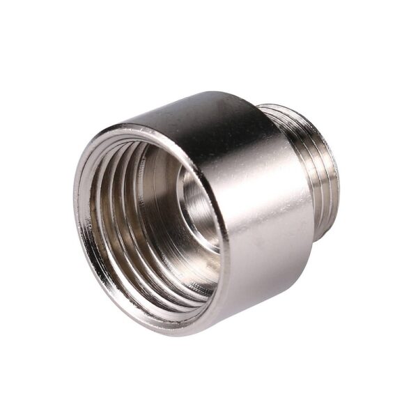 STOUT Переходник ВН никелированный 1/2х3/8″