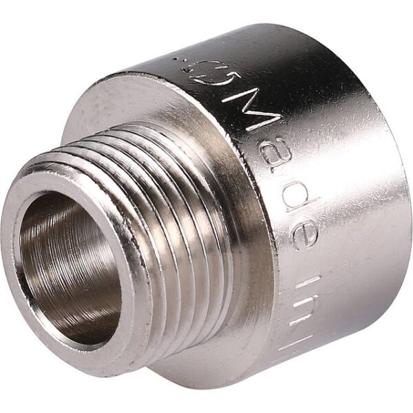 STOUT Переходник ВН никелированный 1/2х3/8″