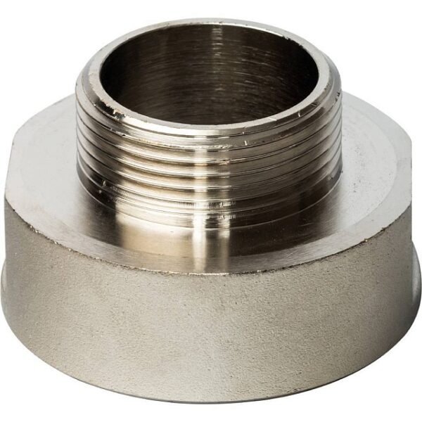STOUT Переходник ВН никелированный 2х1 1/4″