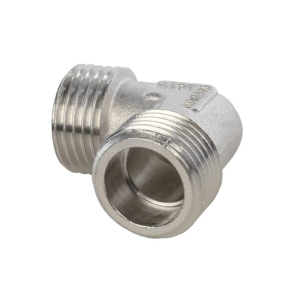 STOUT Угольник НН никелированный 1/2″