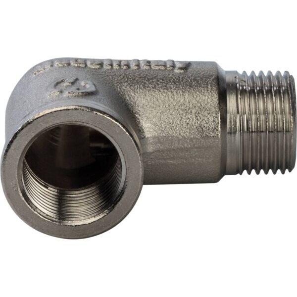 STOUT Угольник НВ никелированный 3/8″