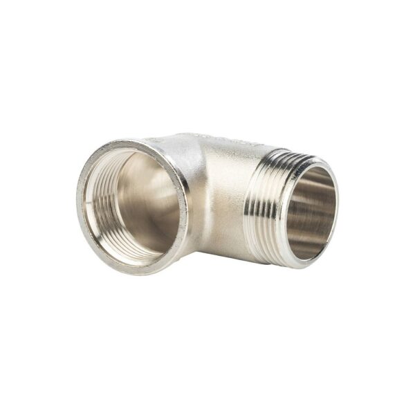 STOUT Угольник НВ никелированный 1 1/4″