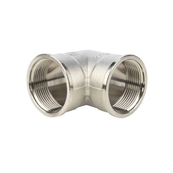 STOUT Угольник ВВ никелированный 1 1/2″