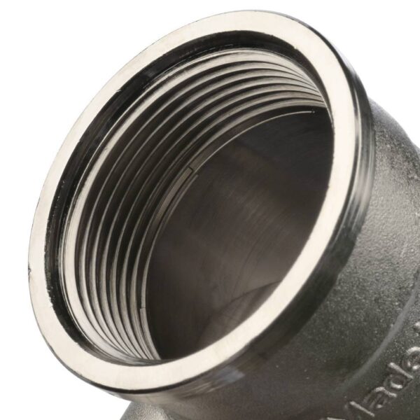 STOUT Угольник ВВ никелированный 1 1/2″