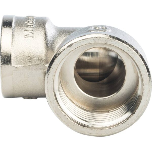 STOUT Угольник ВВ никелированный 1 -3/4″