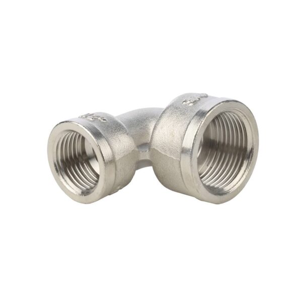 STOUT Угольник ВВ никелированный 3/4-1/2″