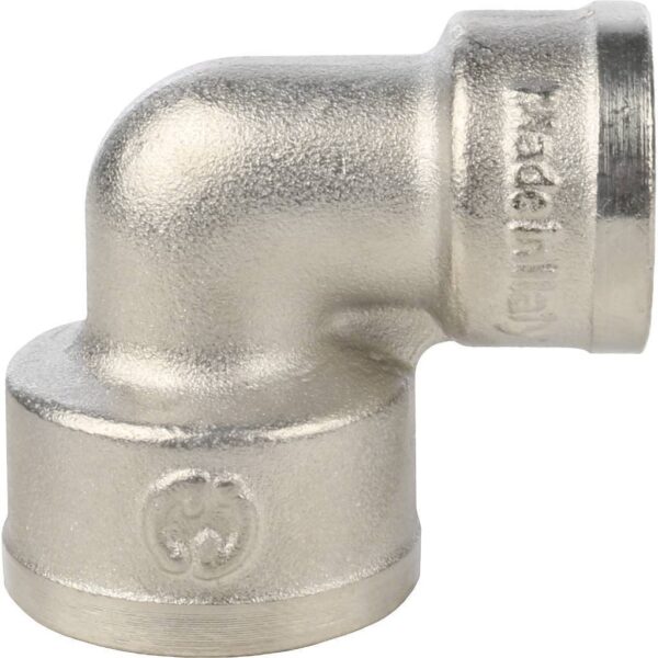 STOUT Угольник ВВ никелированный 3/4-1/2″