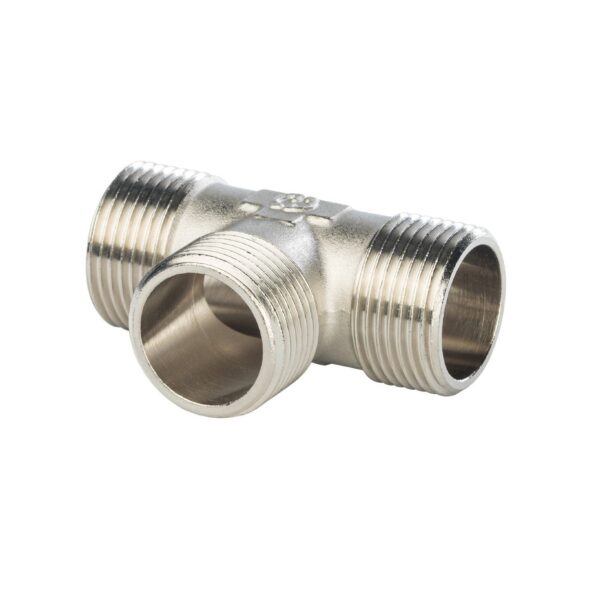 STOUT Тройник НН никелированный 1/2х1/2х1/2″