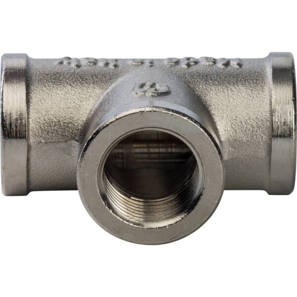 STOUT Тройник ВВ никелированный 3/8″