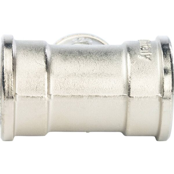 STOUT Тройник ВВ переходной никелированный 1х3/4х1″