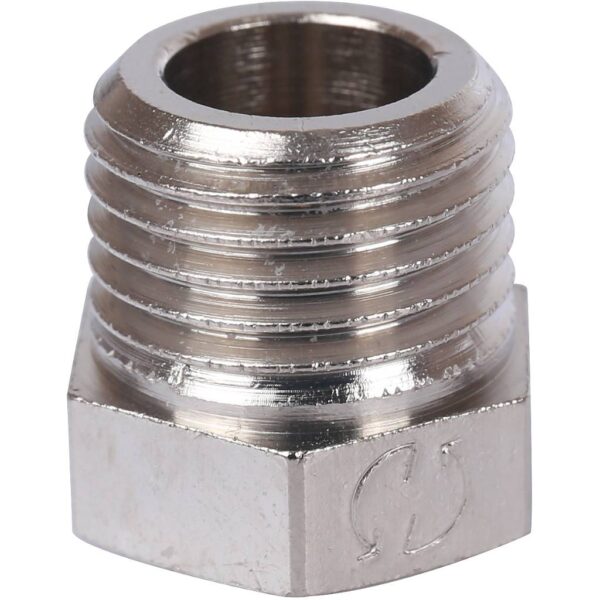 STOUT Заглушка НР никелированная 1/4″