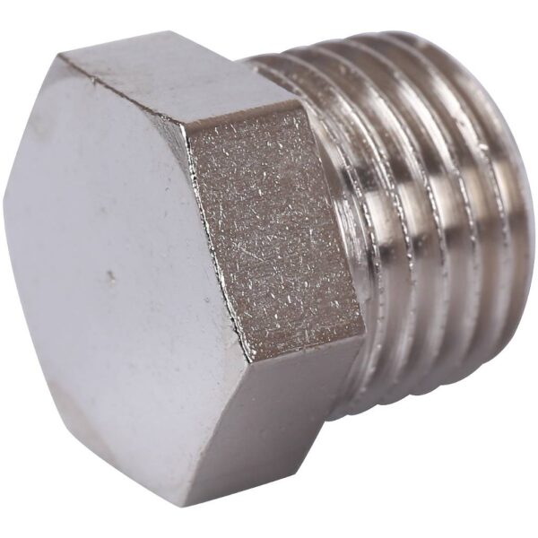 STOUT Заглушка НР никелированная 1/4″