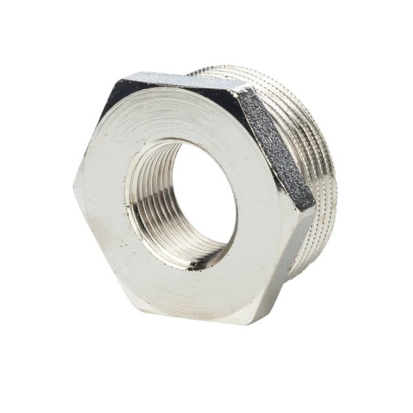 STOUT Футорка никелированная 1х1/2″
