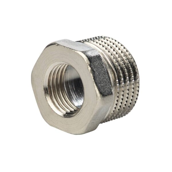 STOUT Футорка никелированная 1/2х1/4″