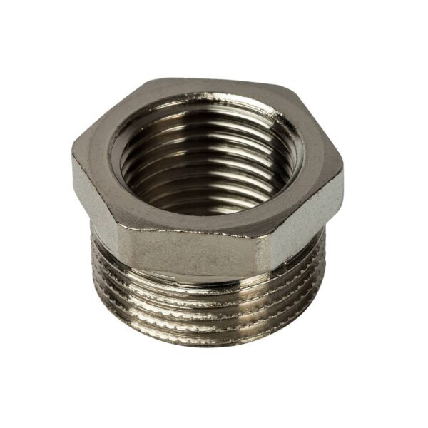 STOUT Футорка никелированная 3/4х1/2″