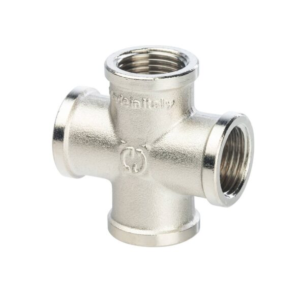 STOUT Крестовина ВВ никелированная 1/2″
