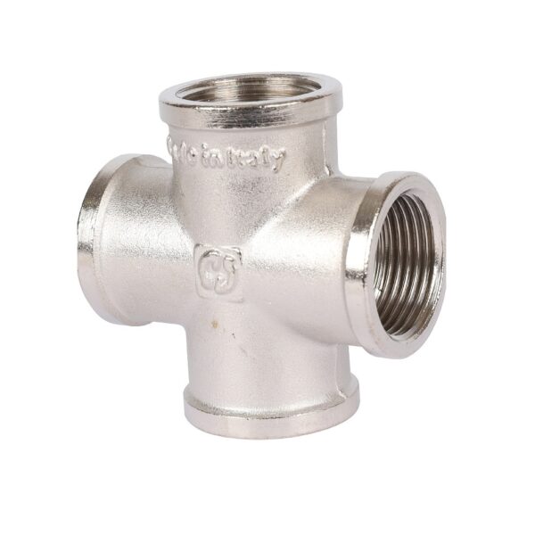 STOUT Крестовина ВВ никелированная 3/4″