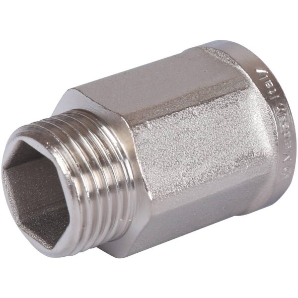 STOUT Удлинитель ВН шестигранный никелированный 1/2×1/2″