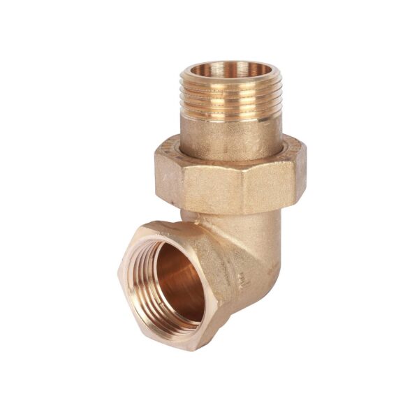 STOUT Разъемное угловое соединение американка ВН, уплотнение под гайкой o-ring кольцо 1″